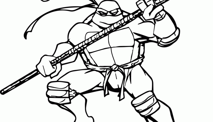 Coloring book ninja turtles