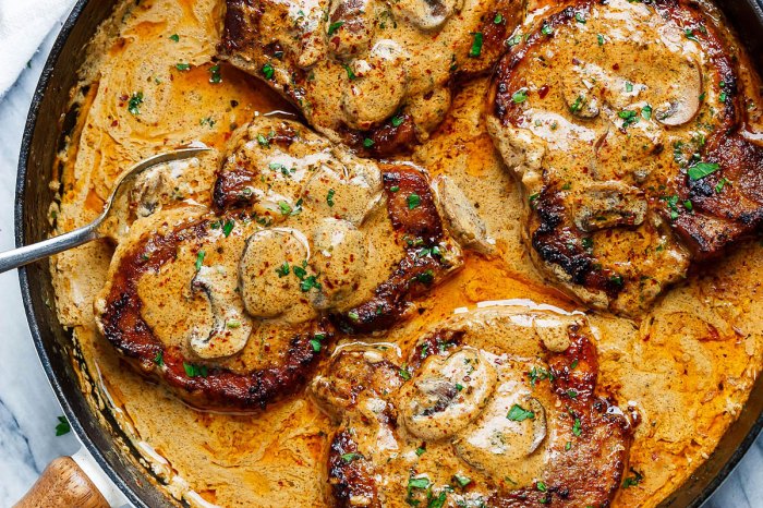 Oven baked pork chop recipe with cream of mushroom soup