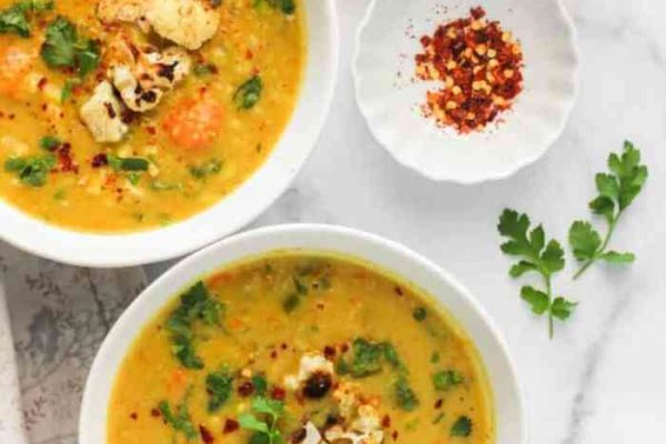 Mulligatawny soup vegetarian recipe