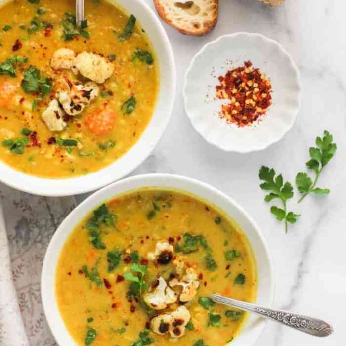 Mulligatawny soup vegetarian recipe