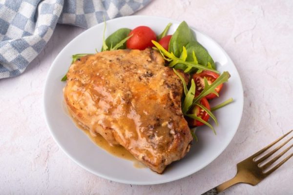 Oven baked pork chop recipe with cream of mushroom soup