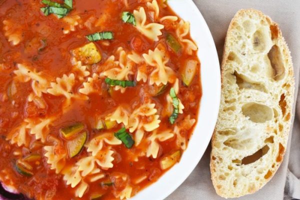 Pasta and tomato soup recipes